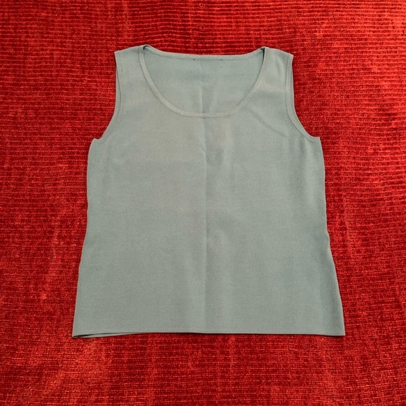 Turquoise Sleeveless Top - Picture 6 of 14